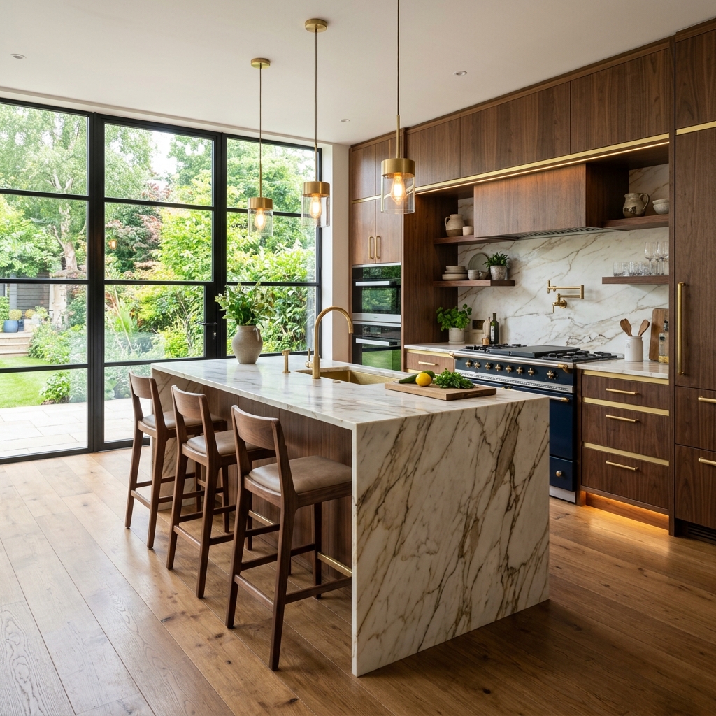 Custom kitchen cabinetry by Scafati Woodworks